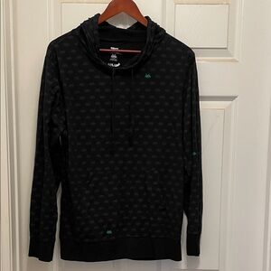 LVL UP Exclusive Space Invaders Long Sleeve Pullover Hoodie-Men's M-NEVER WORN.